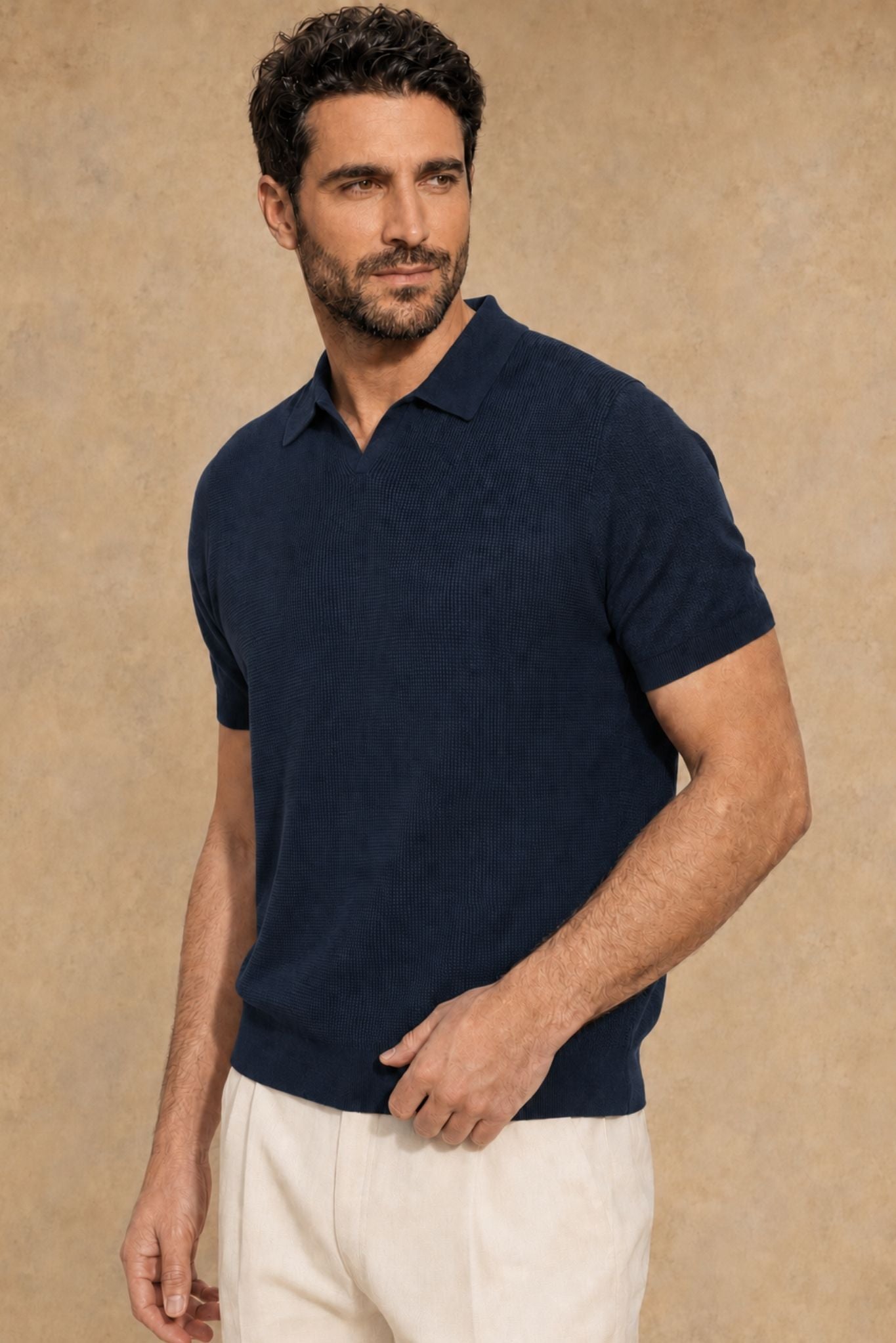 Remo Men's Organic Cotton Short Sleeve Polo