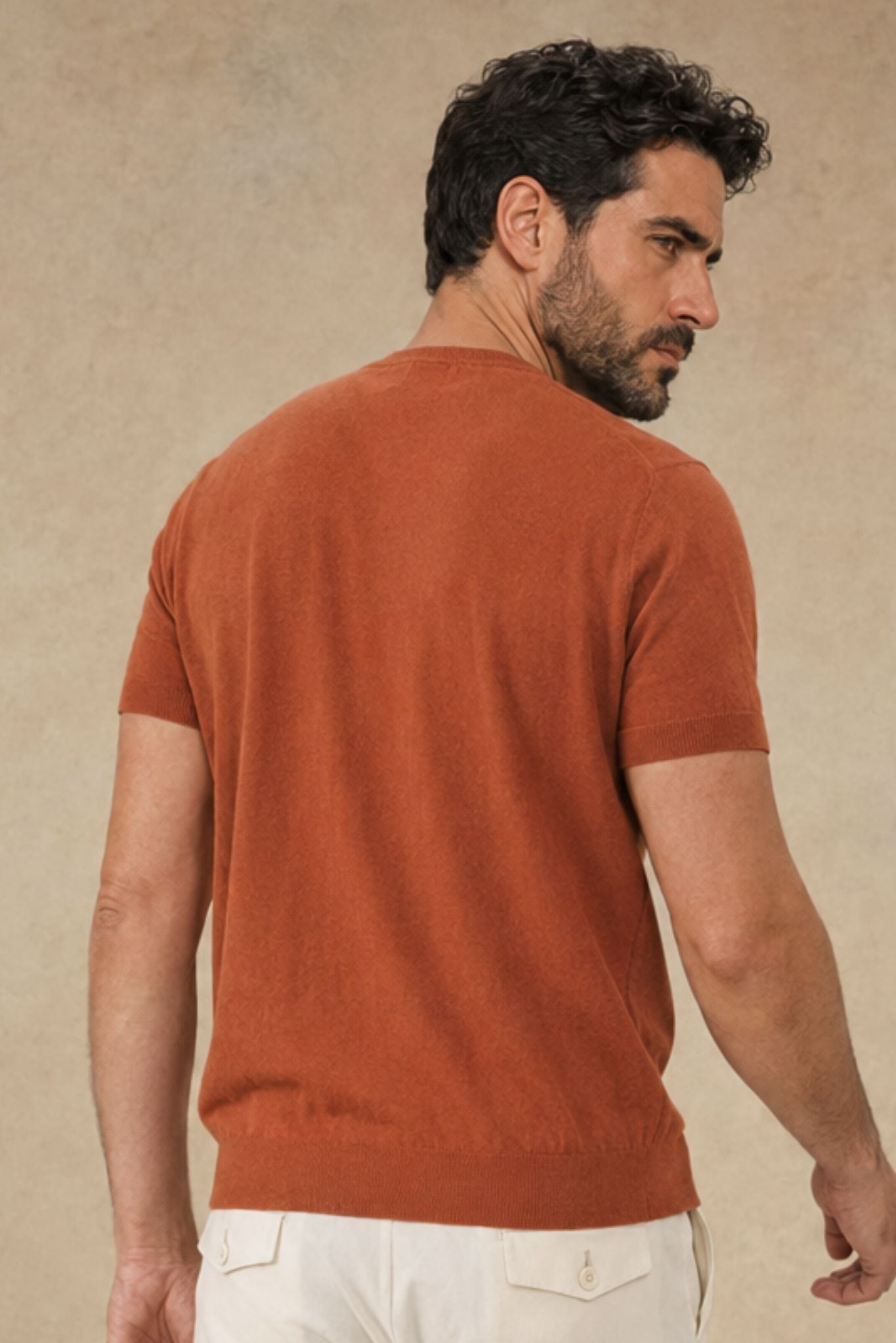 Salvo Men's Organic Cotton Short Sleeve Crew