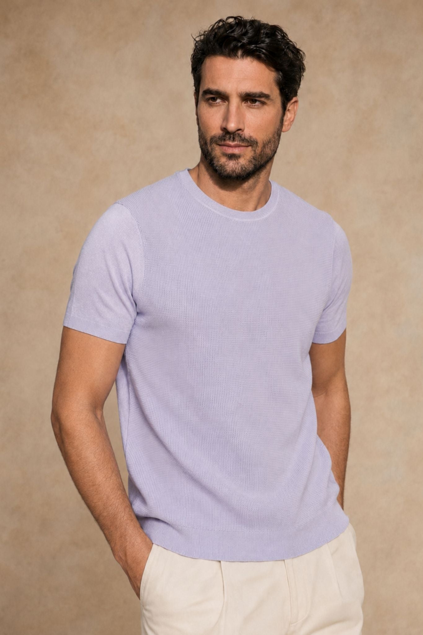 Salvo Men's Organic Cotton Short Sleeve Crew