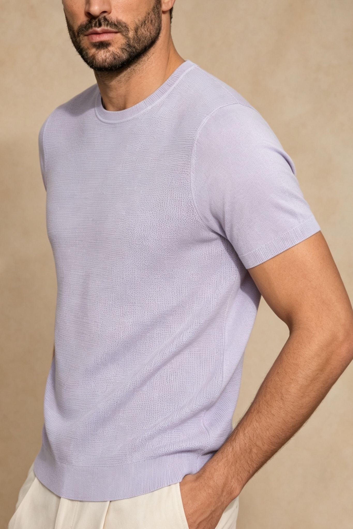 Salvo Men's Organic Cotton Short Sleeve Crew