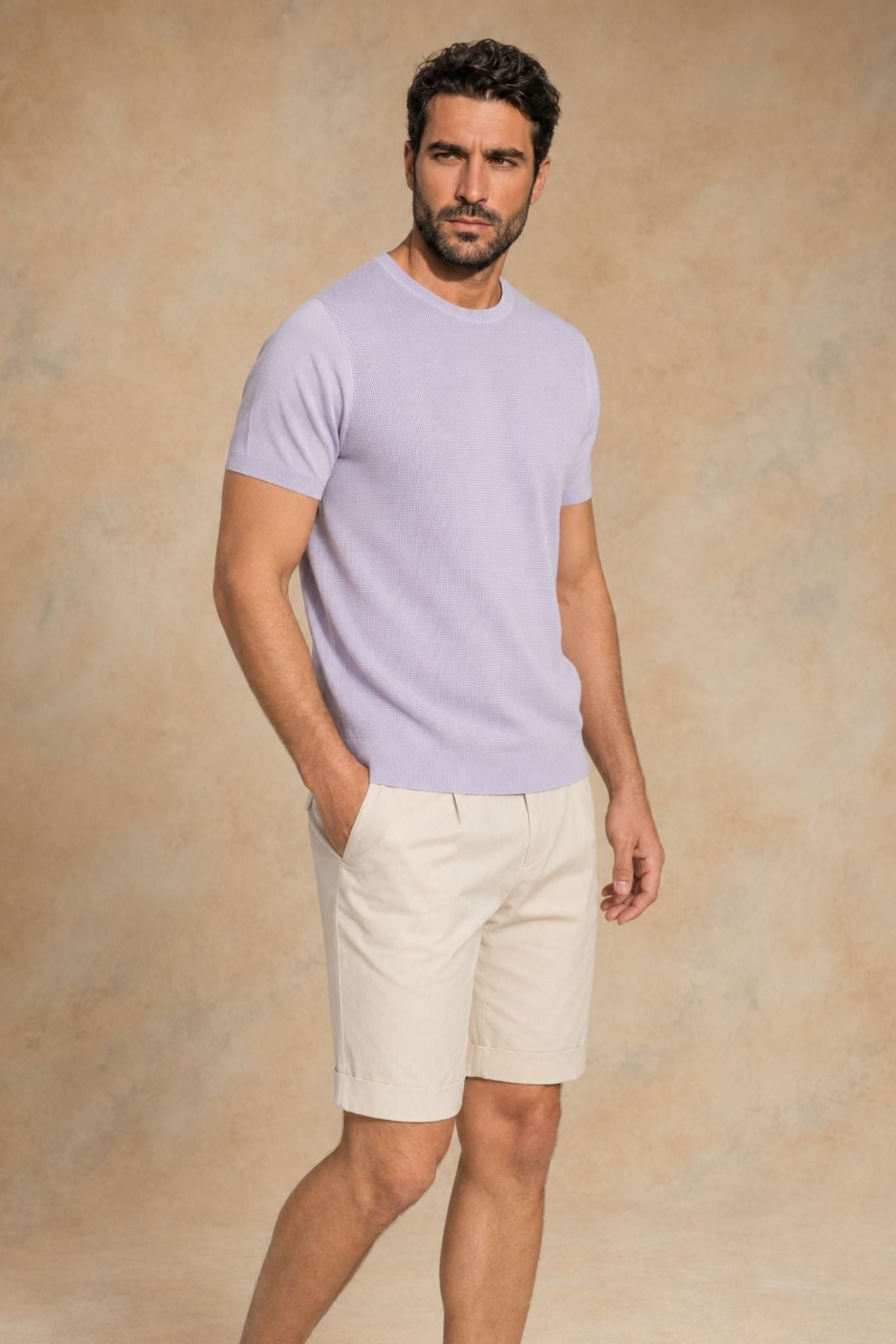 Salvo Men's Organic Cotton Short Sleeve Crew
