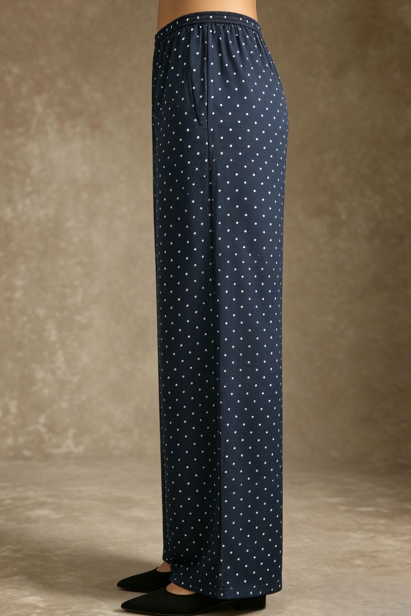 Akira Polka Dot Silk Pant