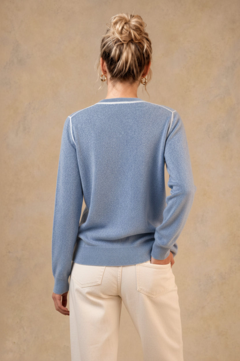 Sarah Cashmere V Neck
