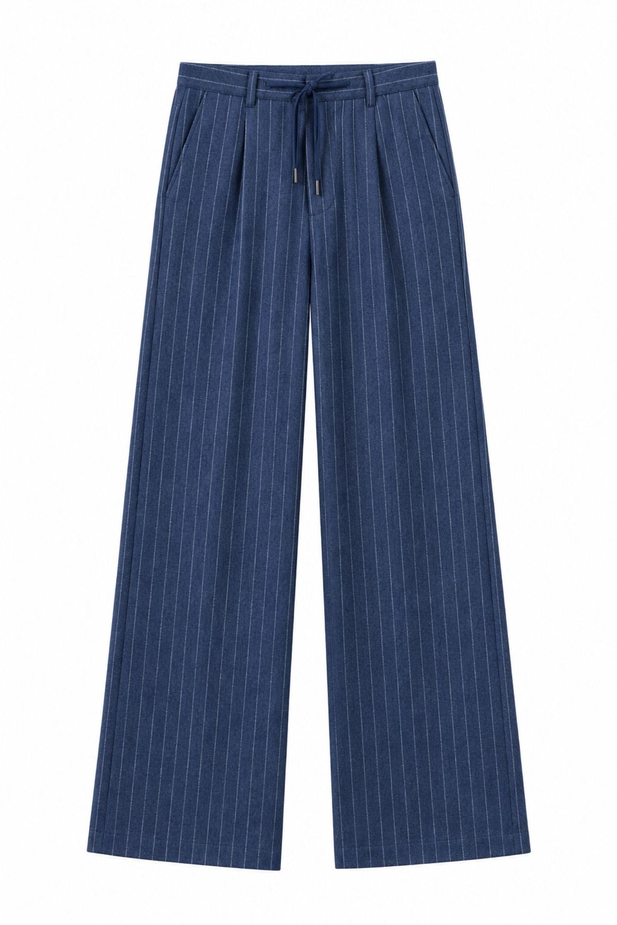 V-ALBERTA-2302  Vallorani Alberta Women's Wide Leg Pin Stripe Pant