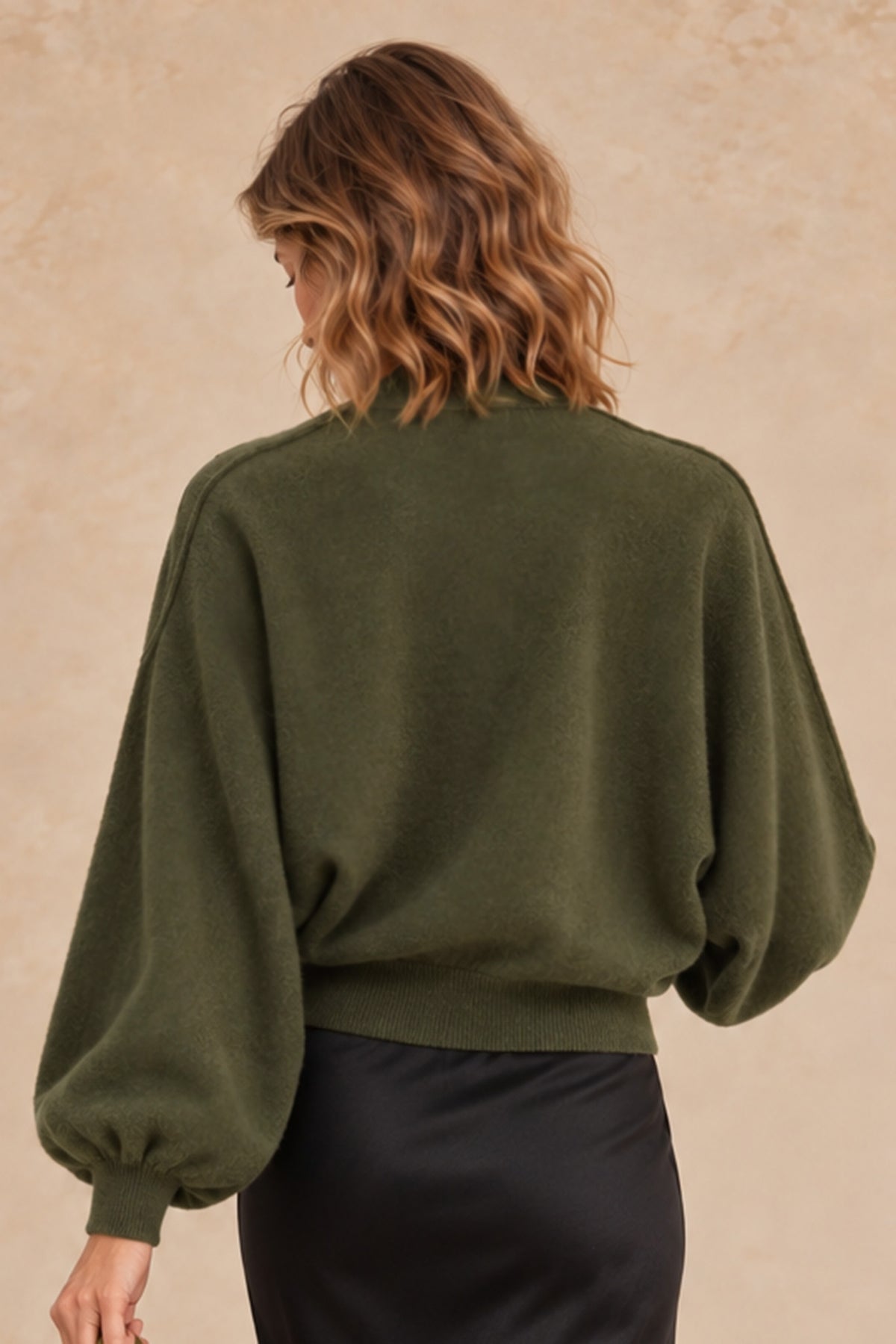 Gayle Cashmere Blend Zip Cardigan
