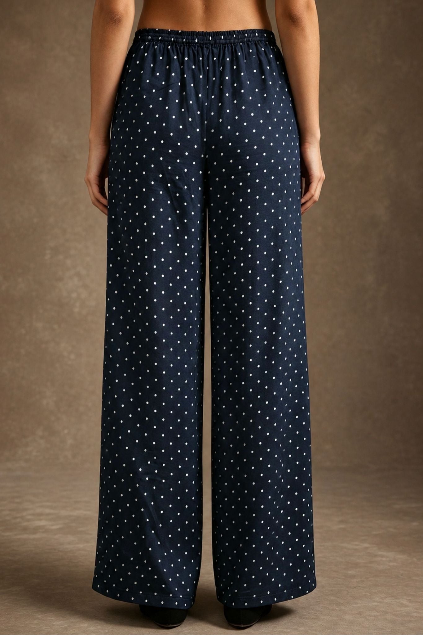 Akira Polka Dot Silk Pant