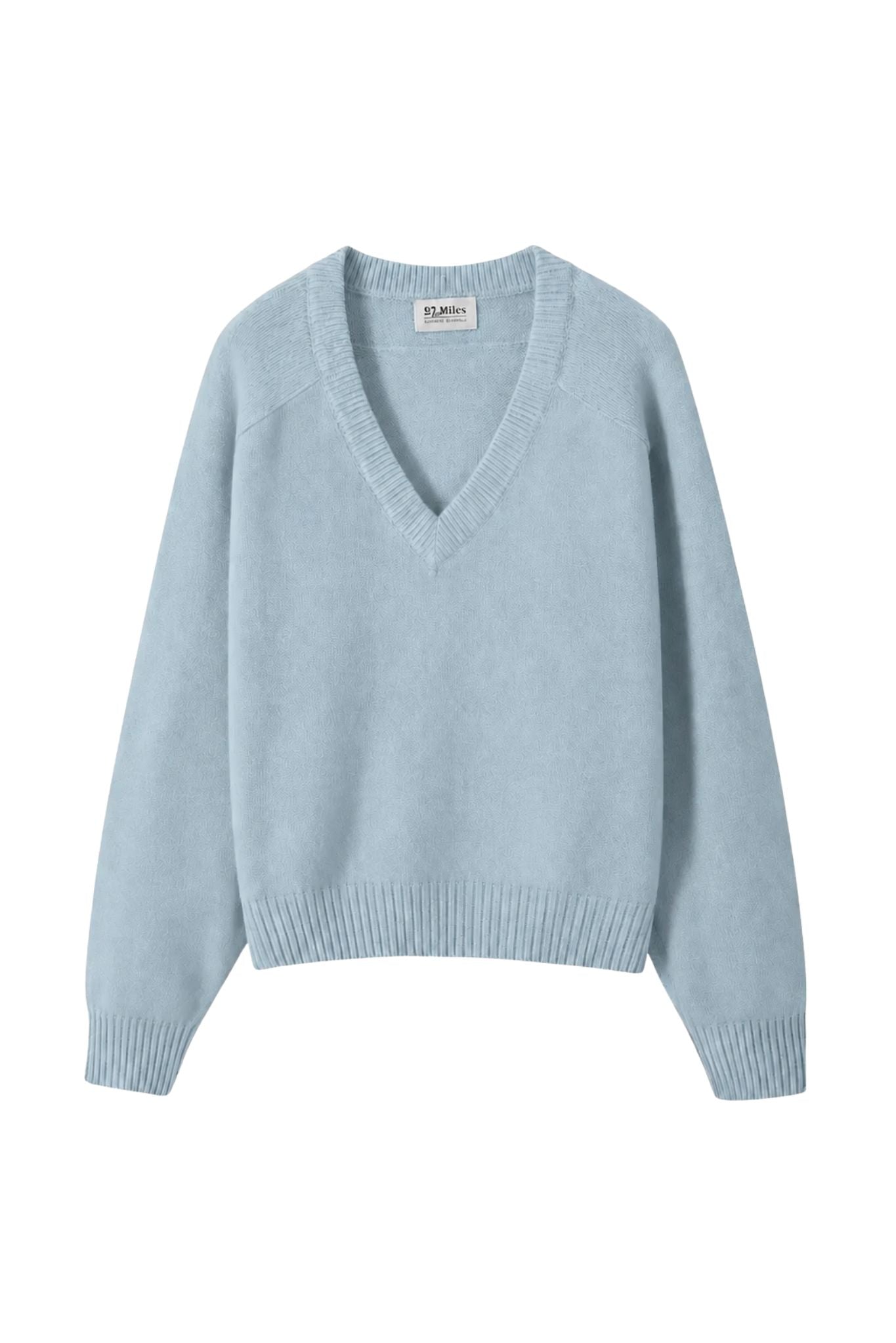 Crystal Women's Cashmere V Neck Pullover