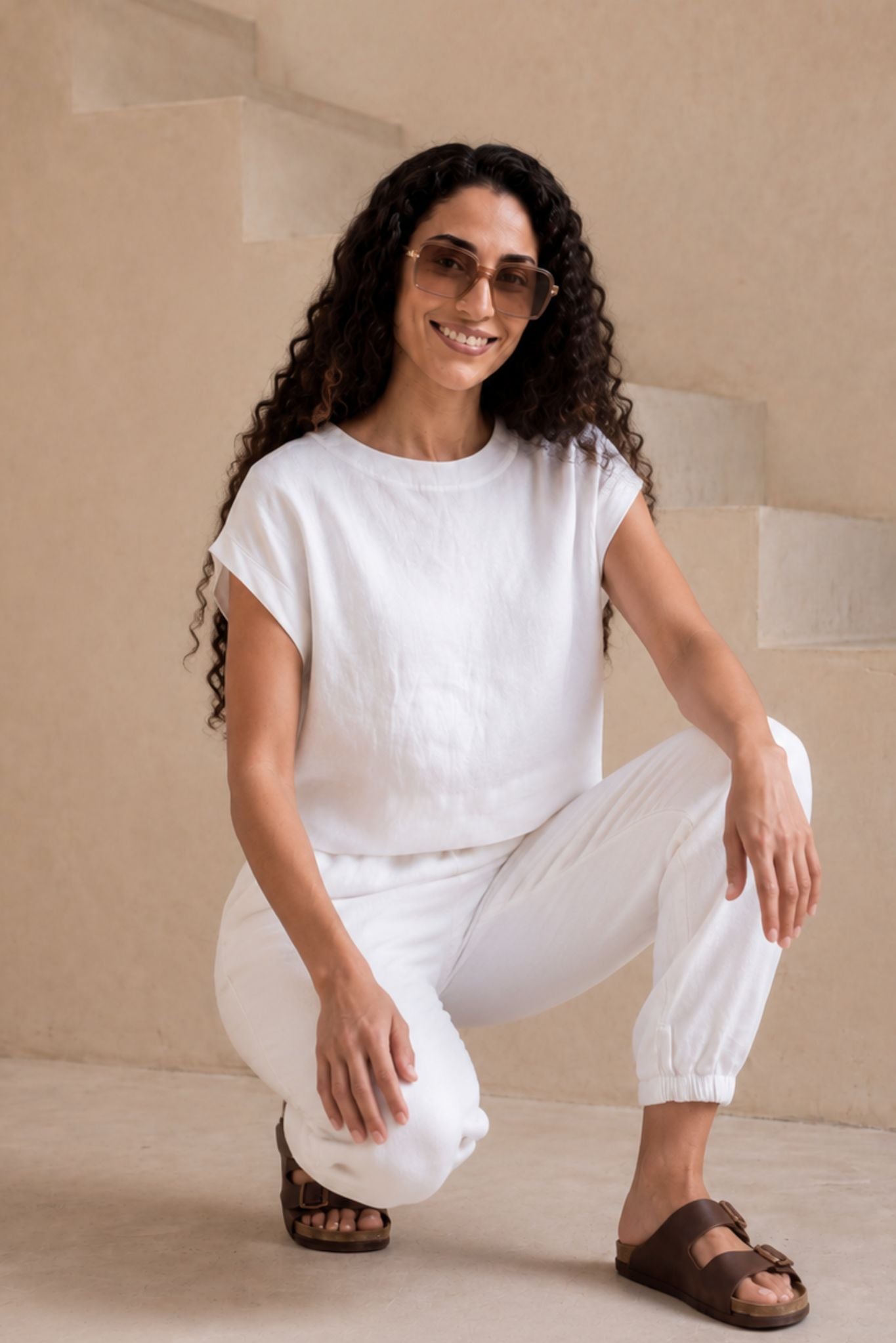 SERRA + IRENE JOGGER LINEN SET