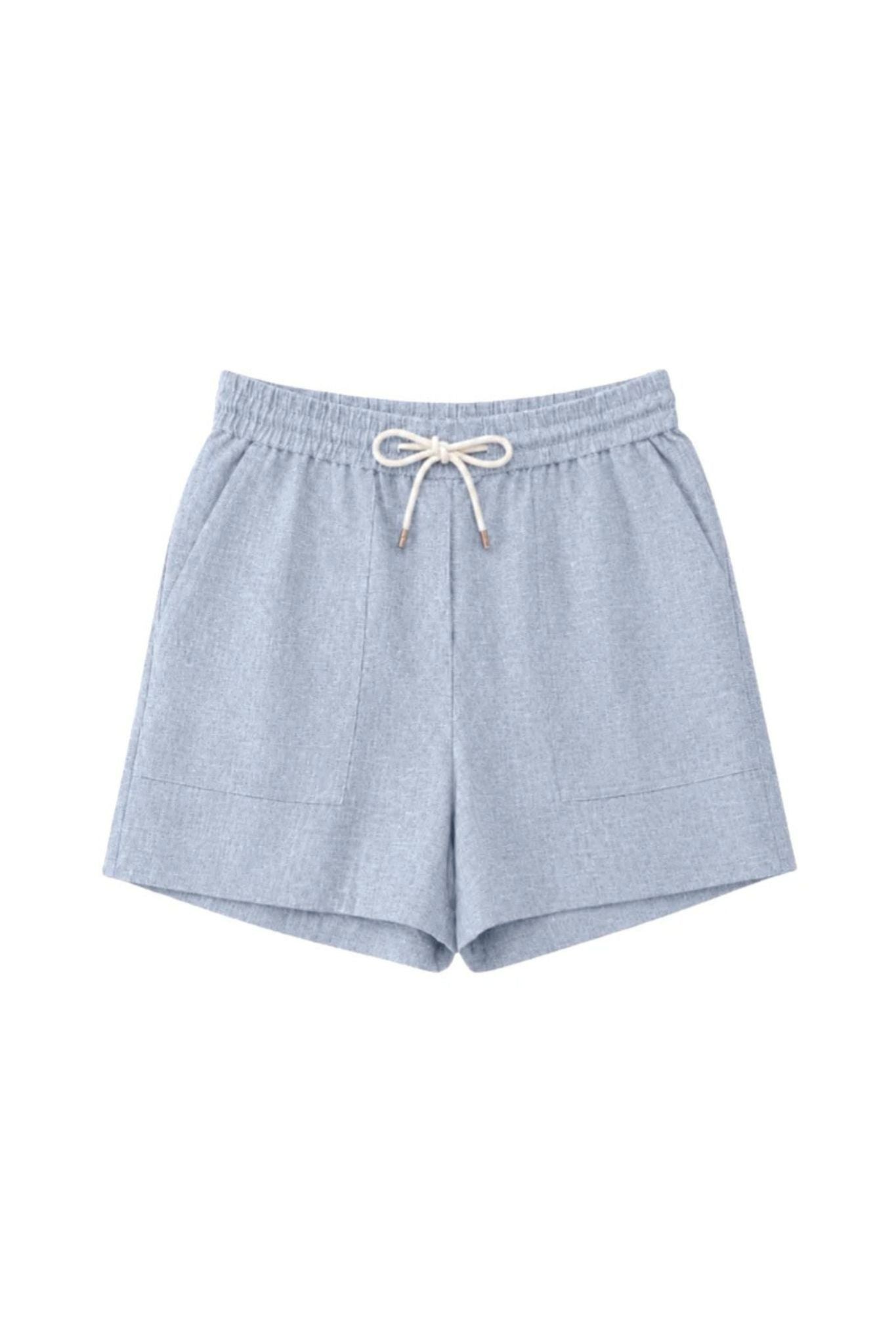 Ischia Linen Drawstring Short