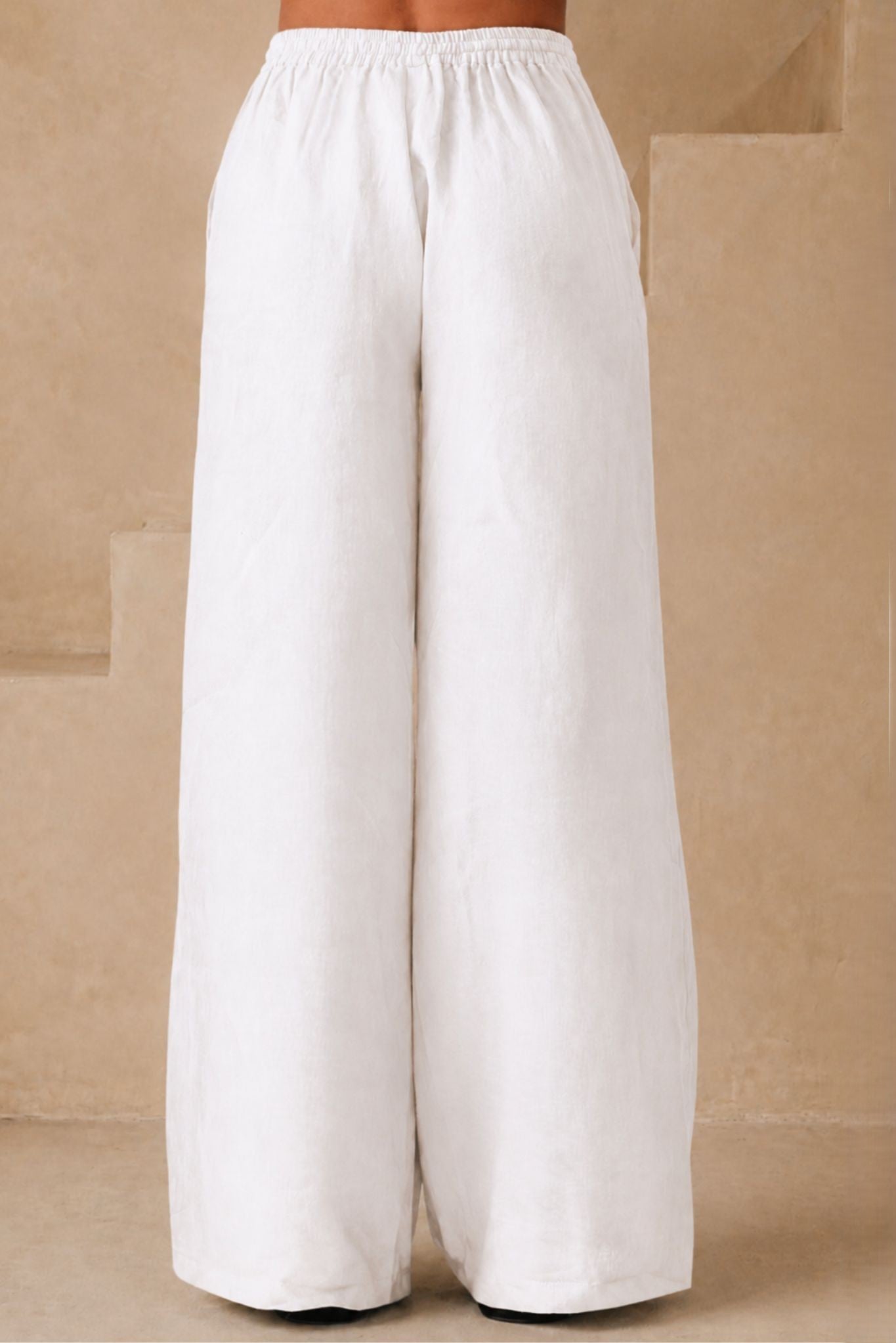 Ravello Wide Leg Lightweight Linen Pant