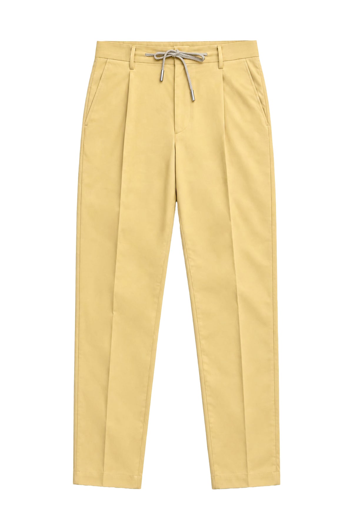 Alfred 2797 Men's Cotton Single Pleat Tapered Fit Pant