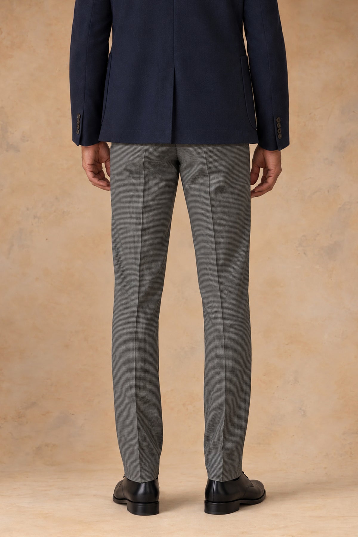 Otto 11720 Men's Wool Flat Front Slightly Tapered Leg Pant