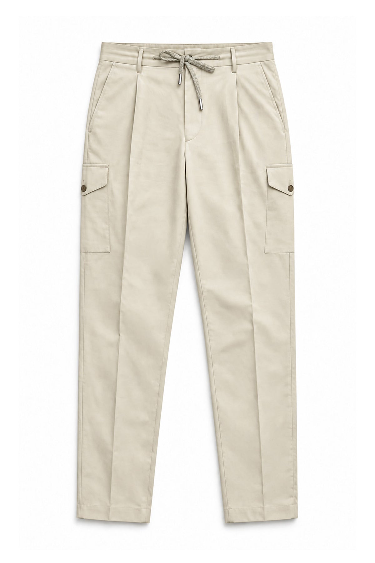Salvo 10834 Men's Cotton Single Pleat Tapered Cargo Pant